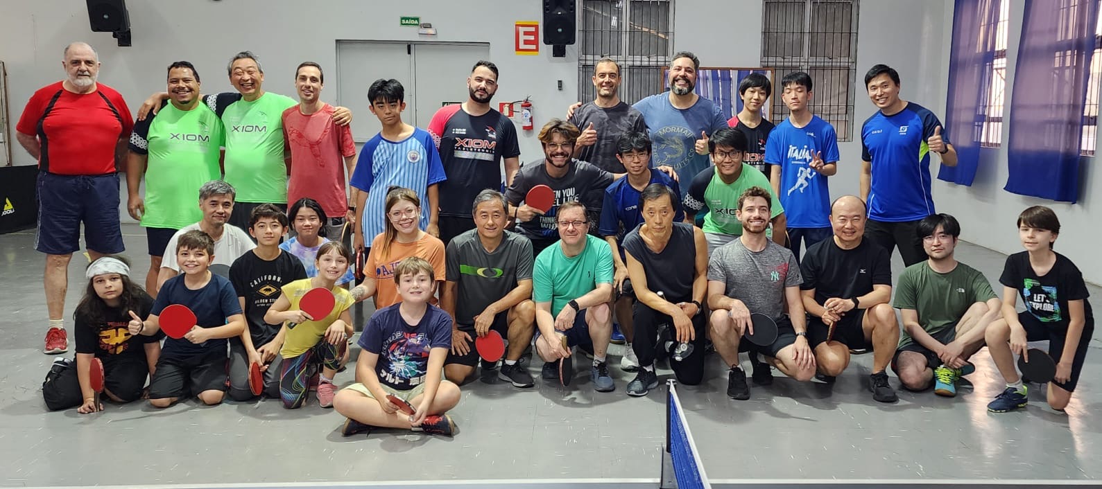 Aula em grupo